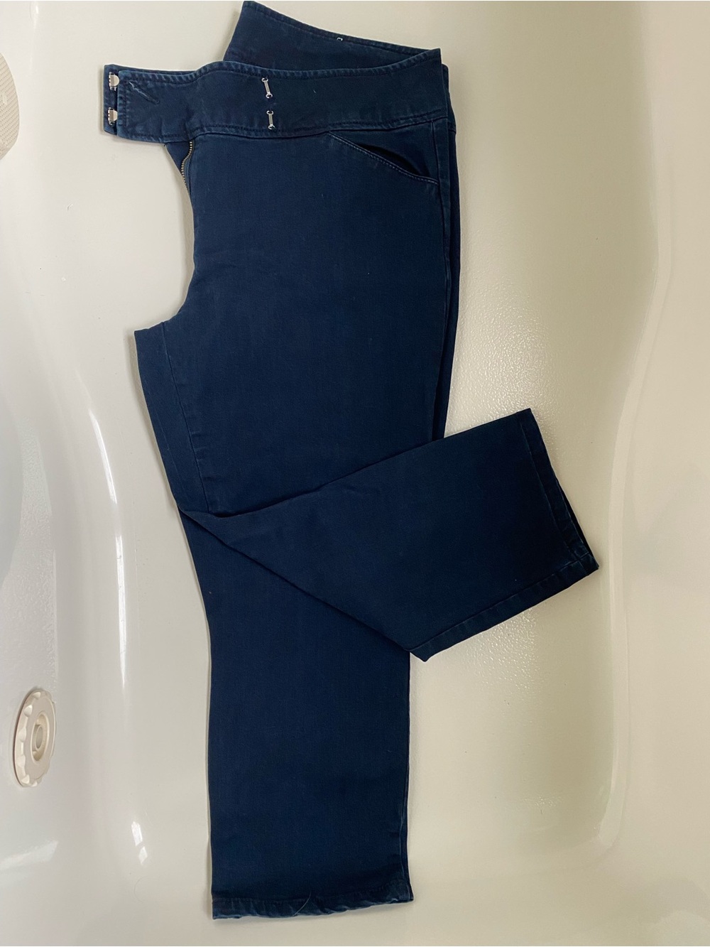 Navy Blue Capris